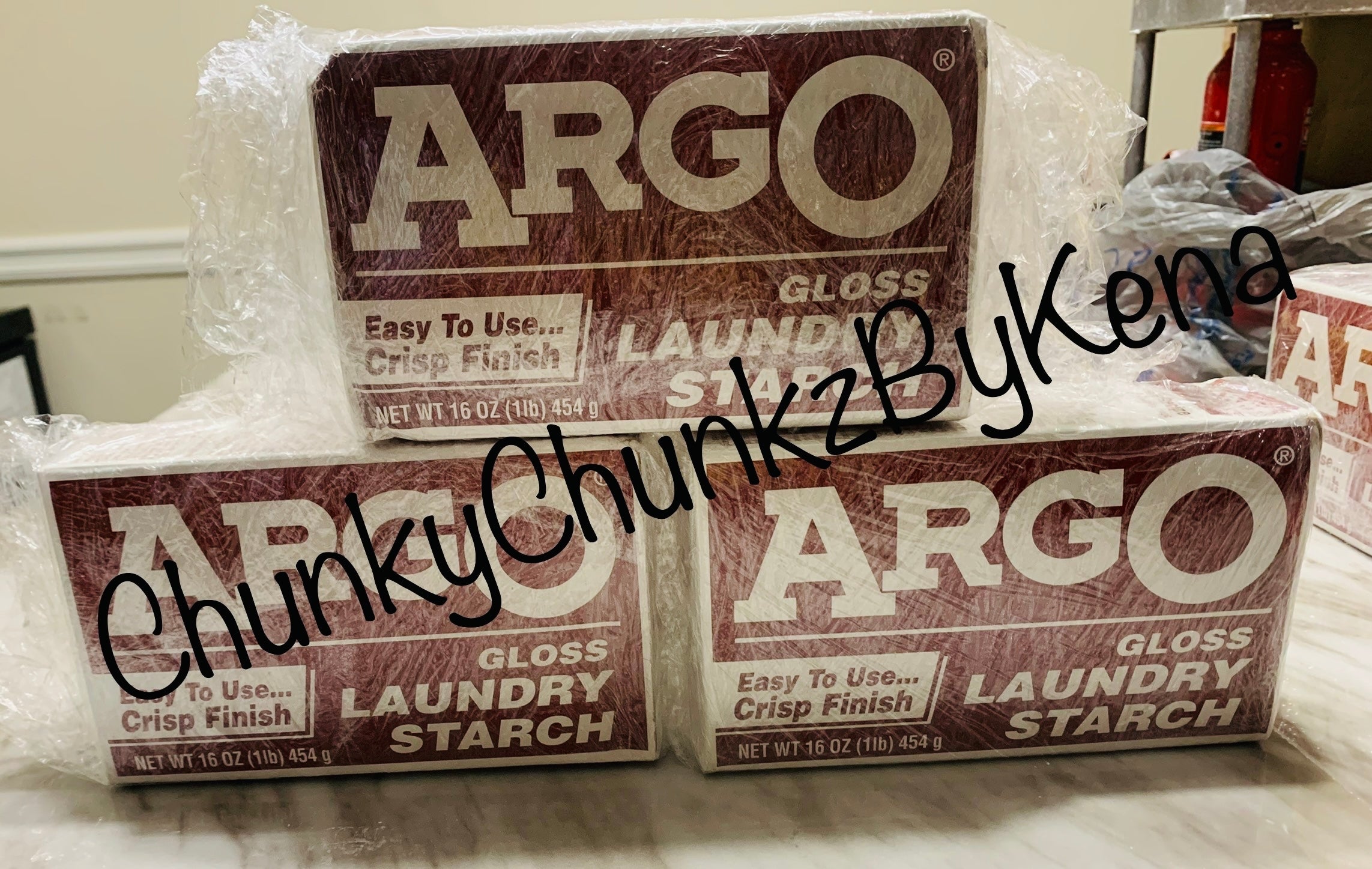 Argo Gloss Laundry Starch 16 Oz popular (EXP 4/21/22)